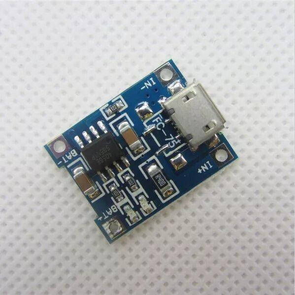

MicroUSB Плата,Контроллер,зарядка li-Ion 1A TP4056