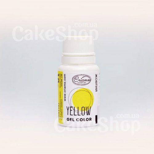 

Краситель гелевый Criamo Yellow Желтый 10 г
