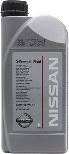 

Трансмиссионное масло Nissan Differential Fluid 80W-90 GL5 (гипоидное) 1л (KE90799932)
