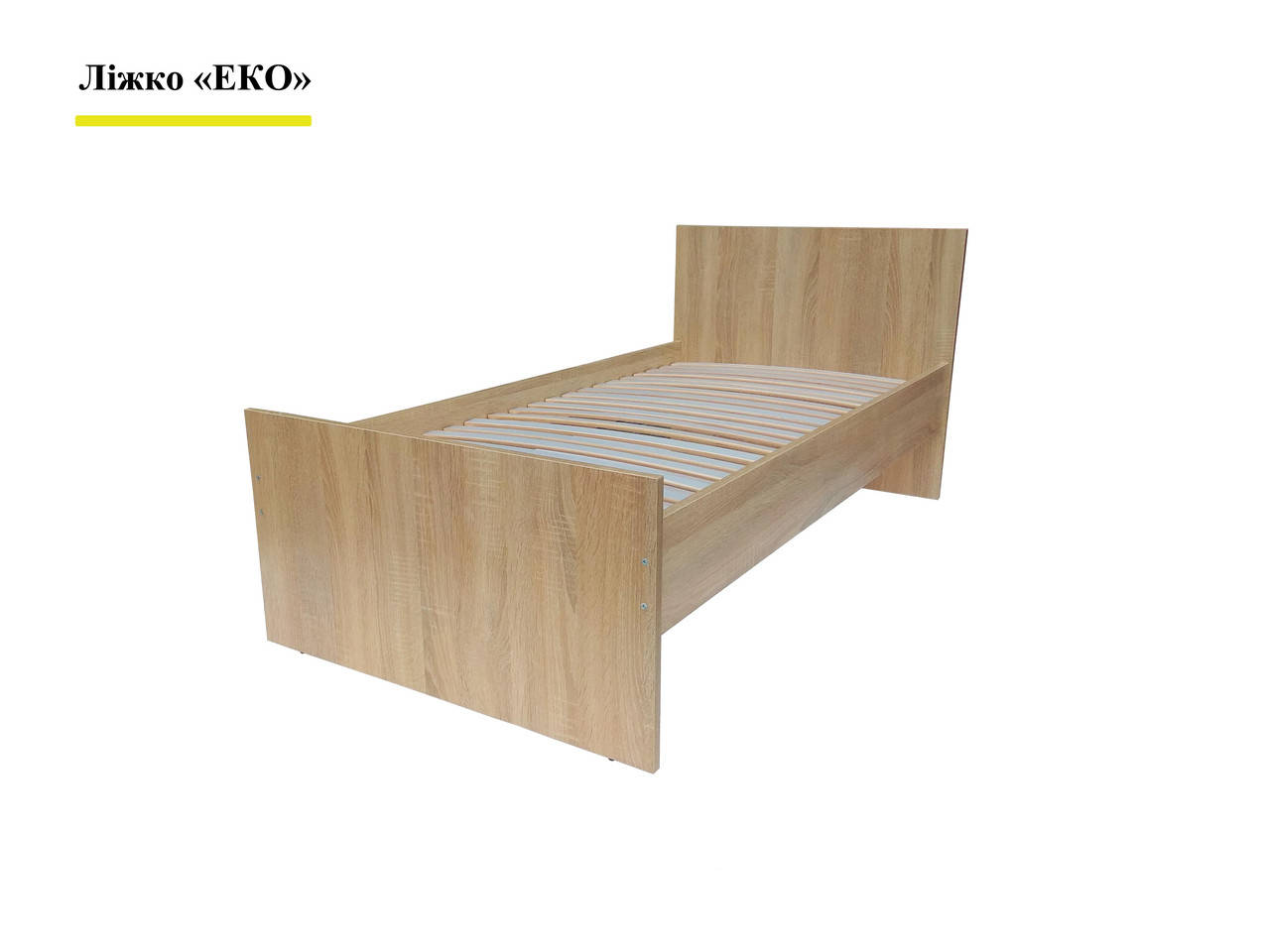 

Кровать детская подростковая Еко 140х70 см, Белый, Дуб сонома