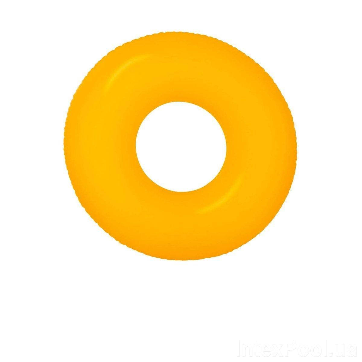 

Надувной круг Intex 59262 «Неон» Yellow, 91 см