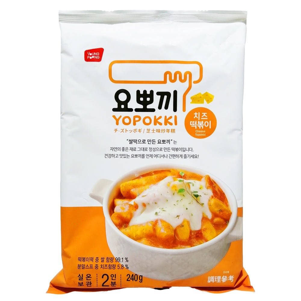 

Токпокки с сыром, 240 г. Yopokki