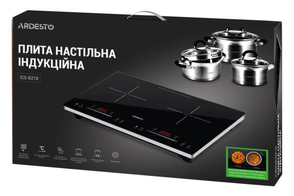 

Плитка индукционная ARDESTO ICS B 218 (ICS-B218)