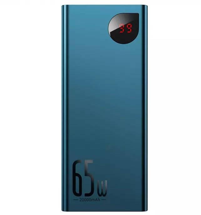 

Power Bank (20000mah) Baseus Prinda-D03 65W Blue