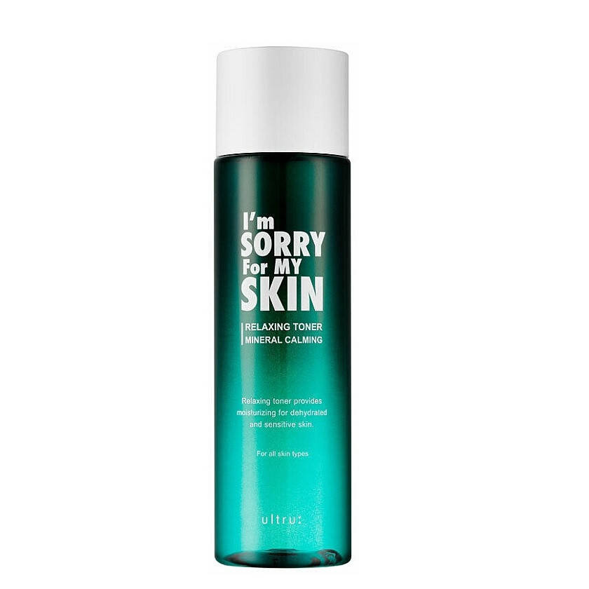 

Успокаивающий тонер с минеральной водой I’m Sorry For My Skin Relaxing Toner Mineral Calming 200 ml