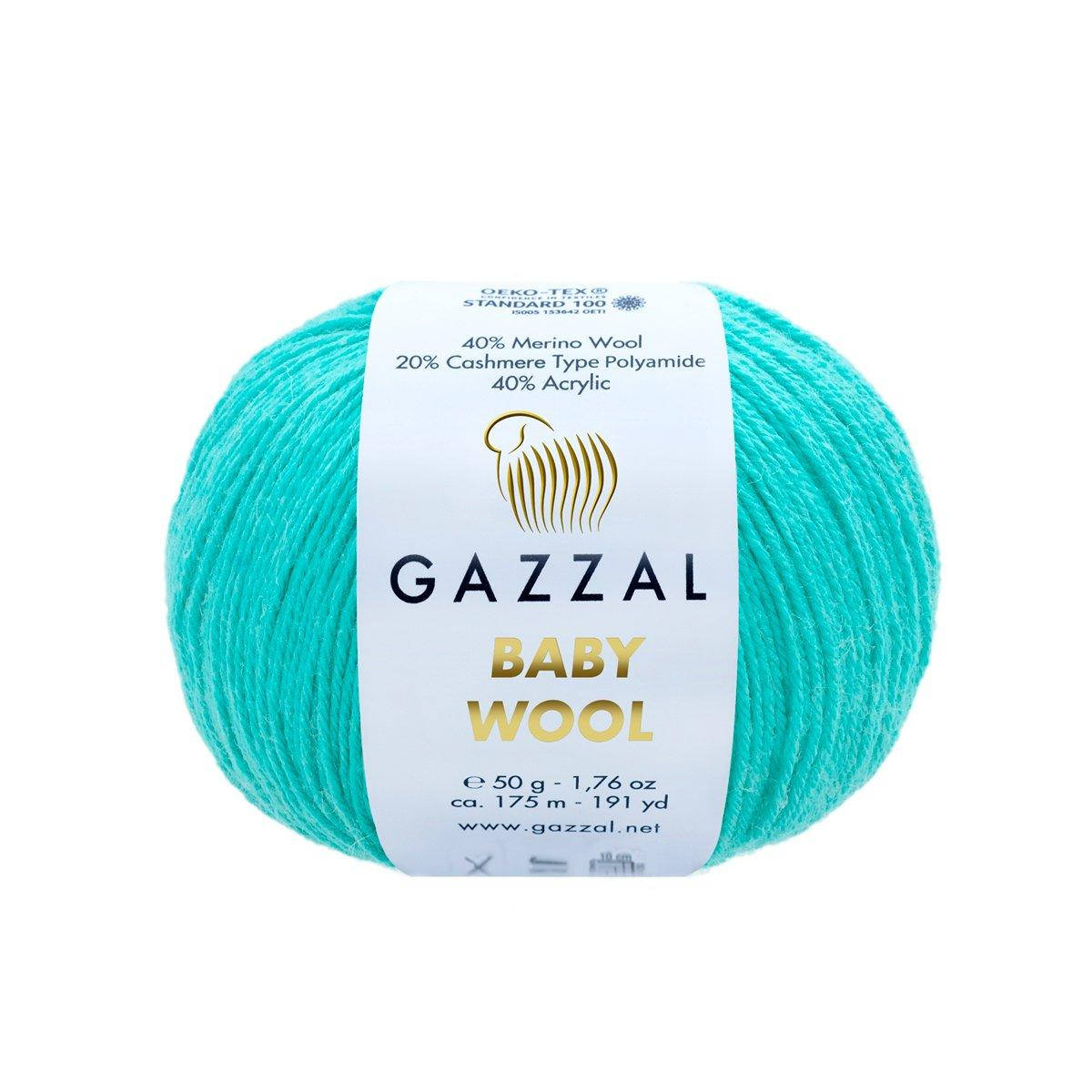 

Gazzal Baby Wool № 832 изумруд