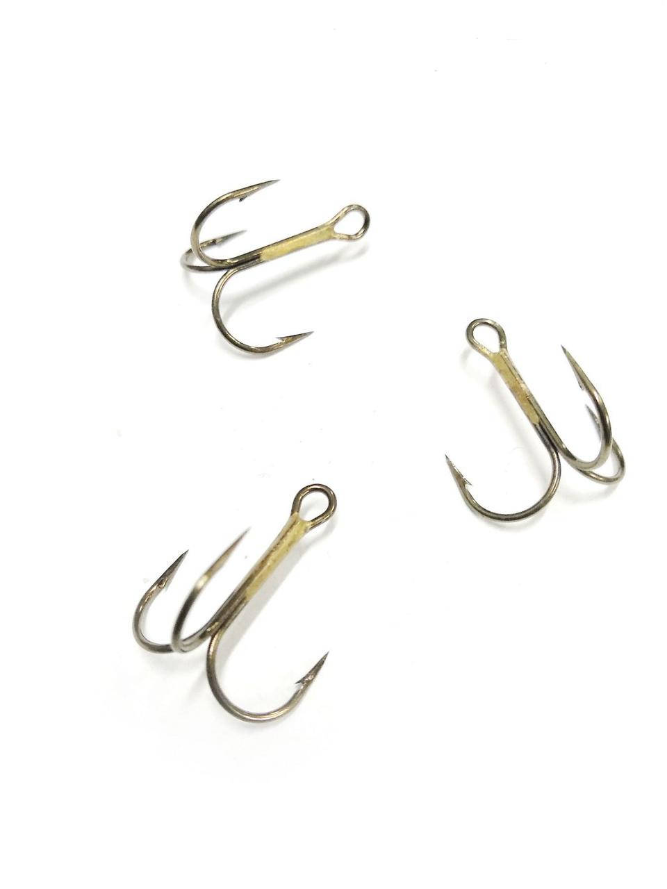

Тройник Mustad рыболовный поштучно size: 12