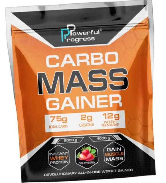 

Гейнер Powerful Progress Carbo Mass Gainer 4 кг