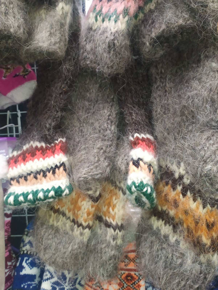 

Мужские зимние носки из собачьей шерсти
