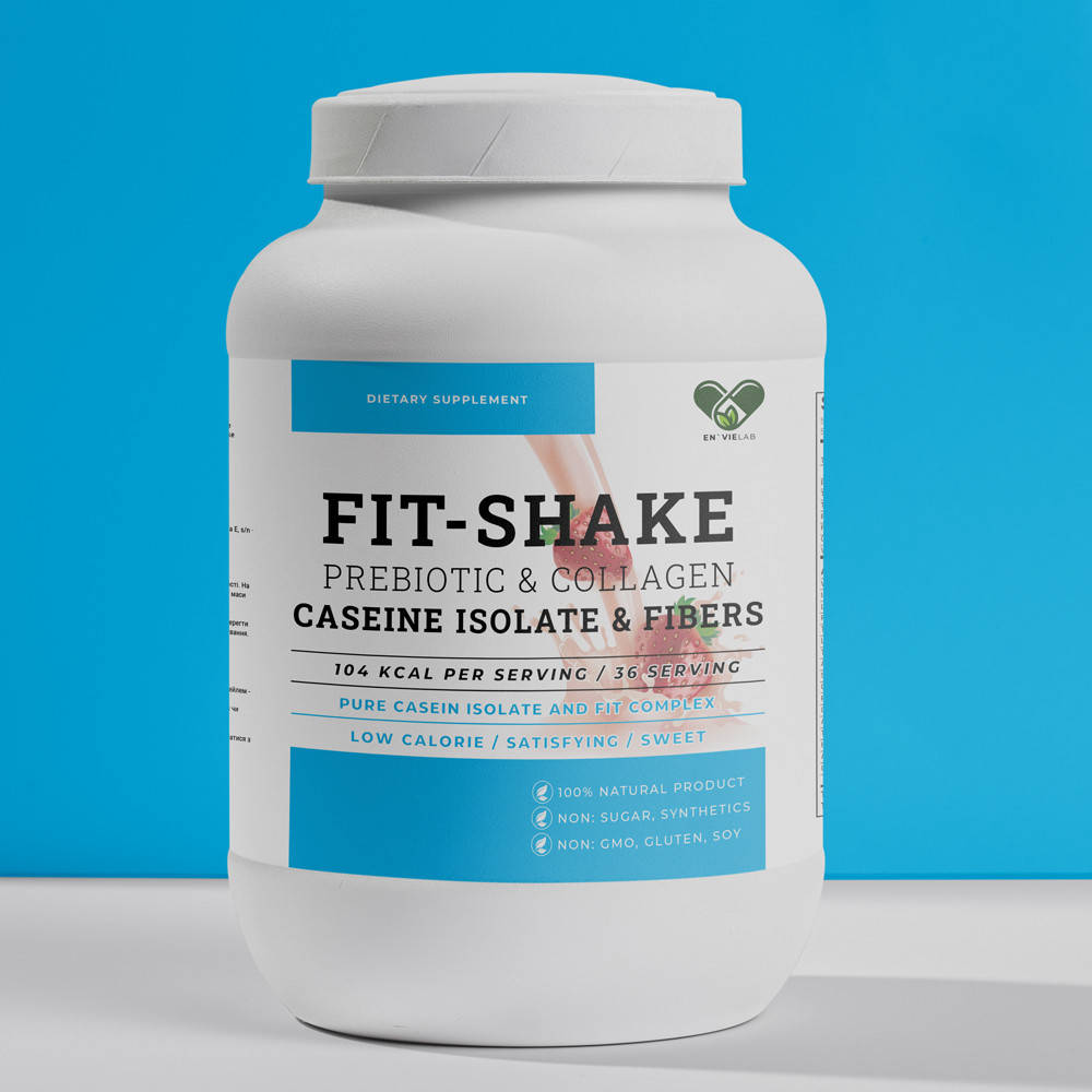 

Протеин для похудения комплексный с коллагеном 1200 г. FIT SHAKE - EN`VIE LAB