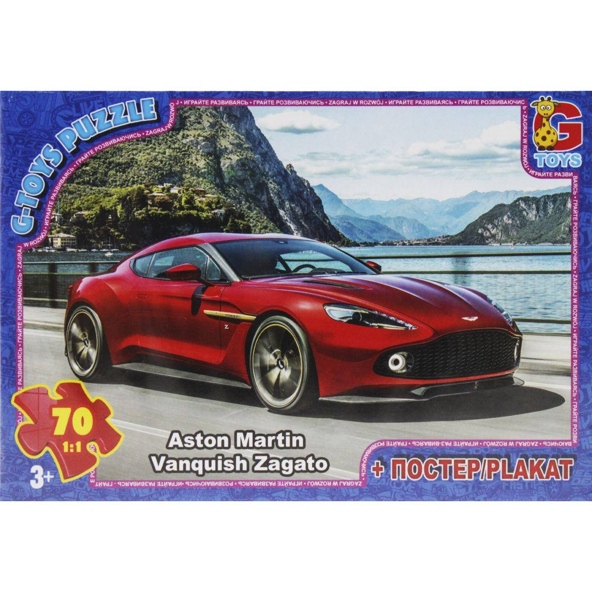 

Пазлы G-Toys 70 эл., Машина FW745