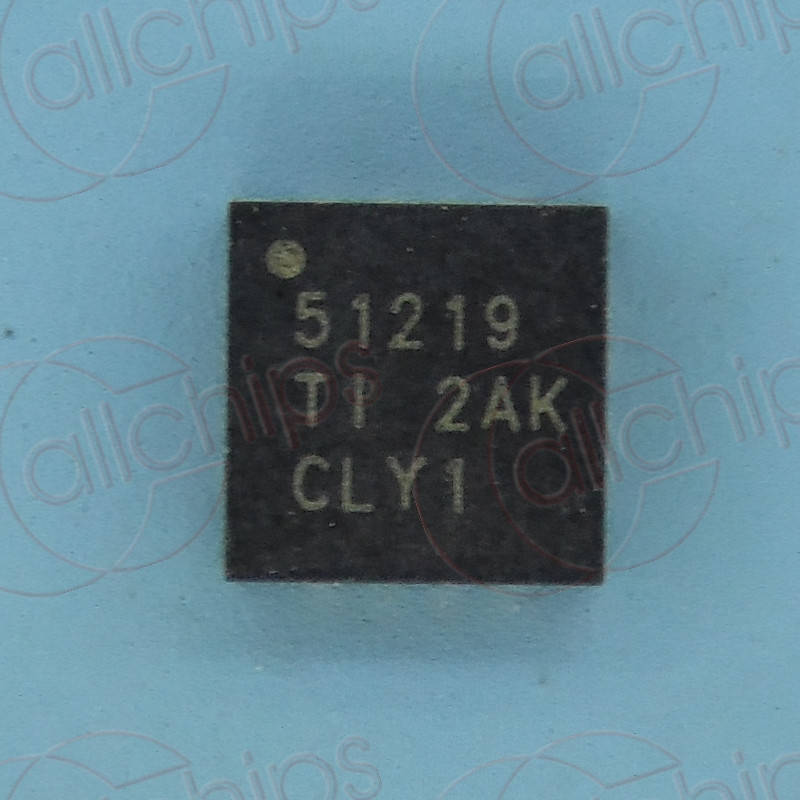 

Контроллер шины питания ноутбука TI TPS51219RTER WQFN16