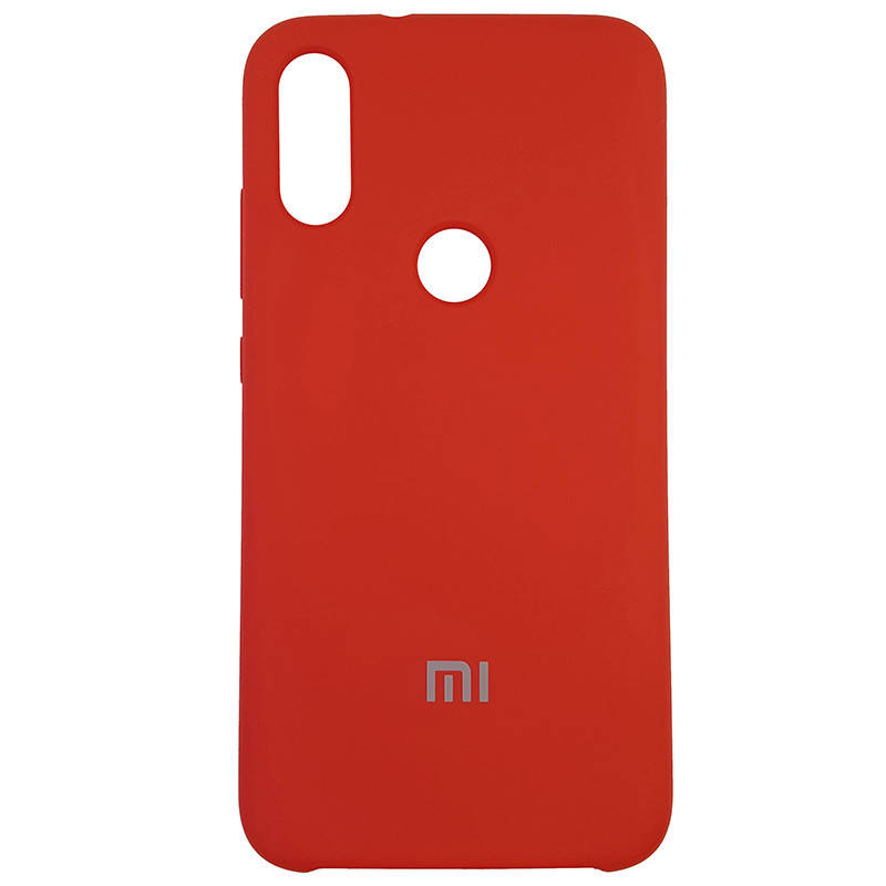 

Чохол Silicone Case for Xiaomi Mi Play Red (14), Красный