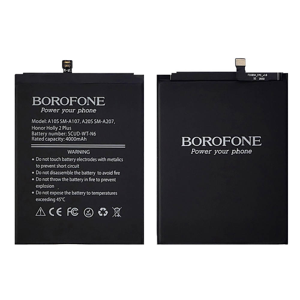 

Аккумулятор (батарея) Borofone SCUD-WT-N6 для Samsung A10S A107/ A20S A207/ Honor Holly 2 Plus