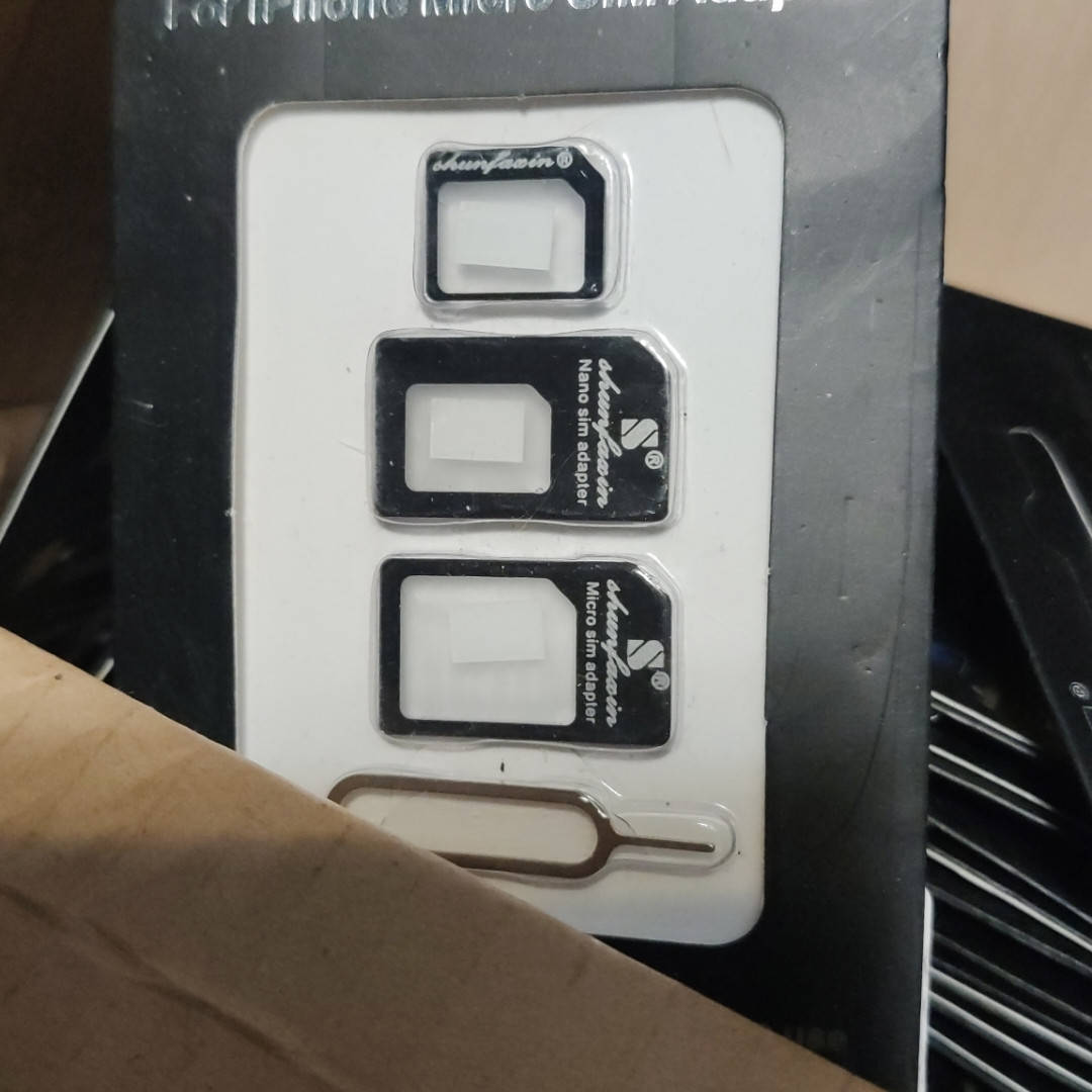 

Переходник адаптер 4в1 Nano, Micro Sim