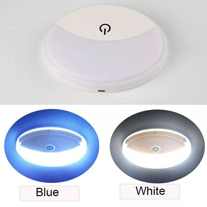 

Сенсорный плафон в авто светильник лампа с магнитным креплением (3 цвета подсветки, встроенный АКБ)