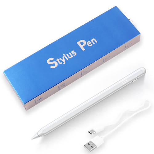 

Стилус с LED индикатором Сapacitive Pen JD12 для iPad, white, Белый