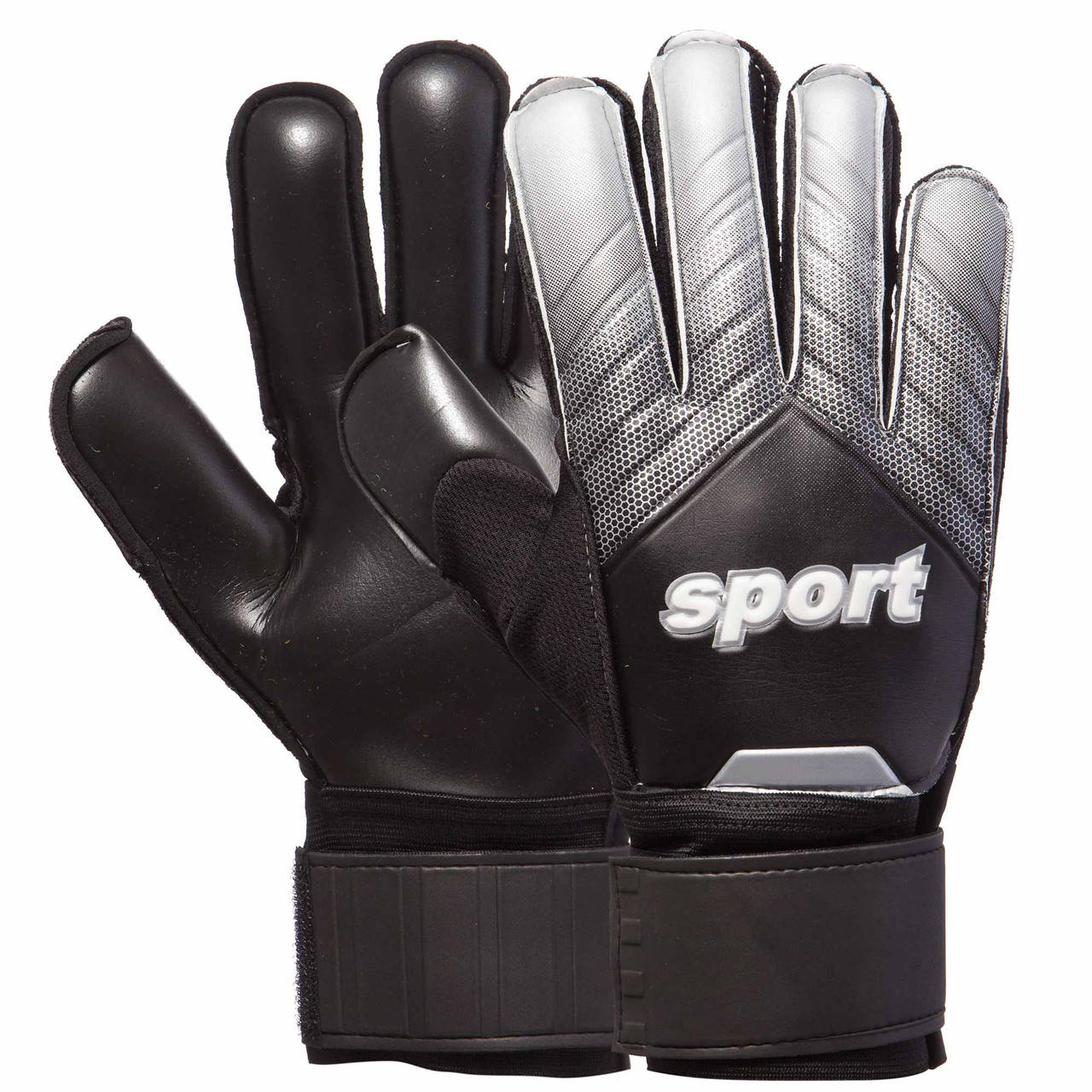 

Перчатки вратарские с защитой пальцев SP-Sport 8-10 920 черный 9
