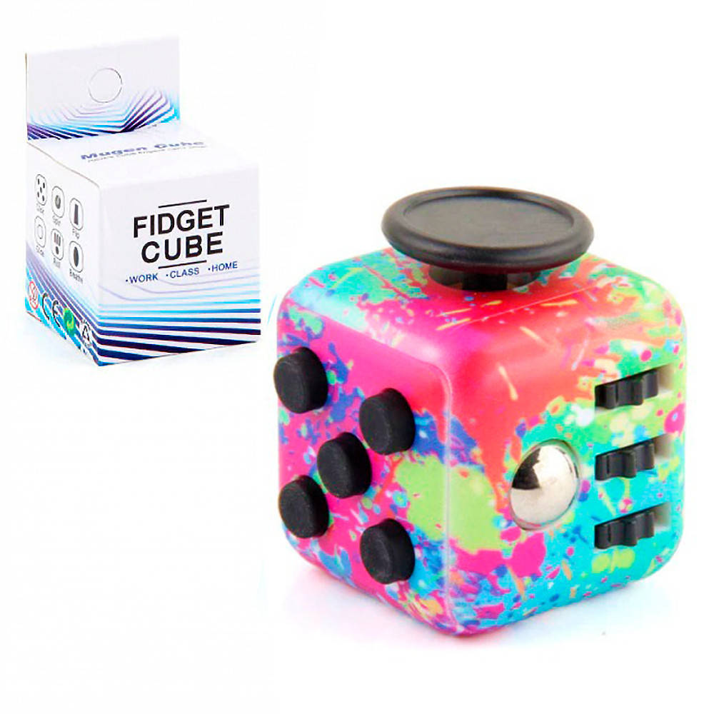 

Кубик антистресс Fidget Cube радужный (зеленый) 1532530544