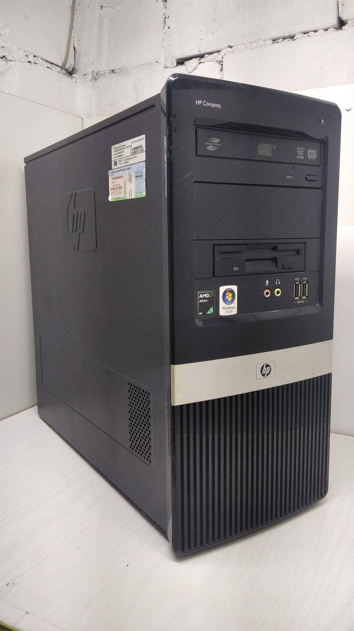 

Б/У Системный блок HP Compaq dx2450, AMD Athlon 4450B 2.3Ггц, ОЗУ – 8Гб, Жёсткий диск – 500Гб, GeForce 6150SE