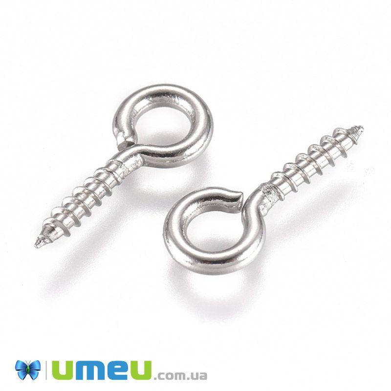 

Винтовой штифт из нержавеющей стали, 10х4 мм, Темное серебро, 1 шт (STL-043615)