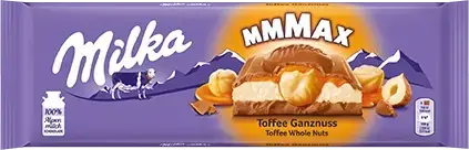 

Шоколад Milka Toffee Ganznuss 300г