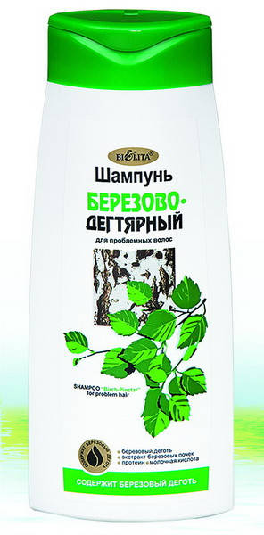 

Шампунь "БЕРЕЗОВО-ДЕГТЯРНЫЙ" для проблемных волос