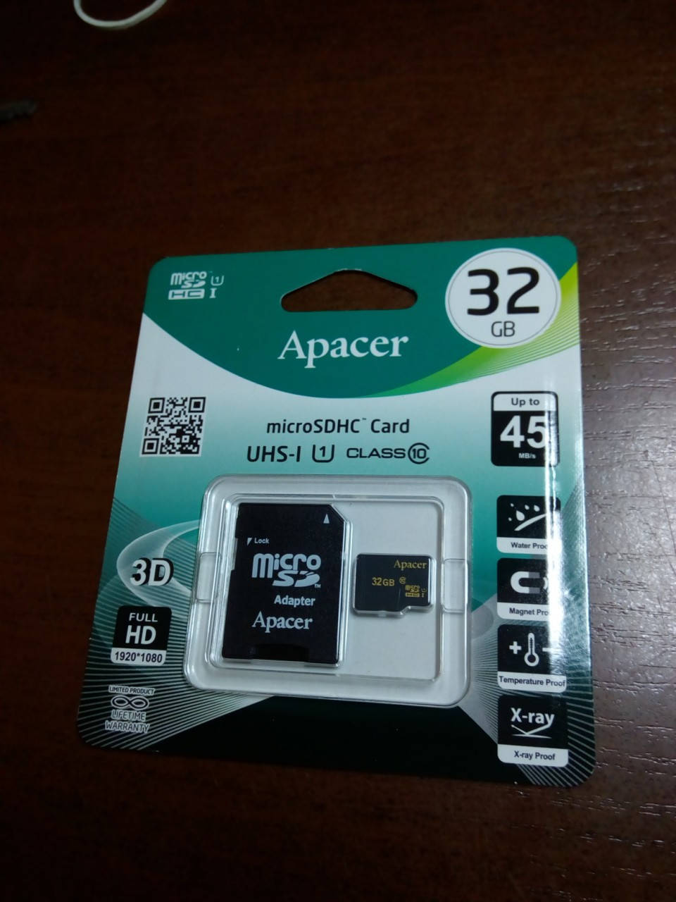 

Карта памяти, MicroSD, 32 ГБ, Class 10