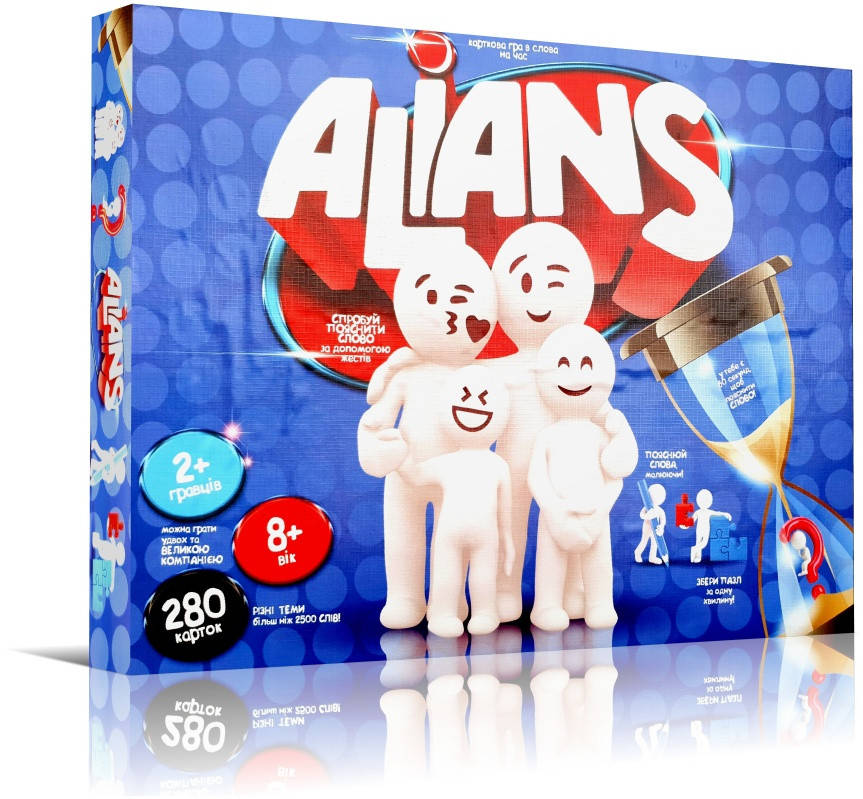 

"ALIANS" Карткова гра в слова на час, Danko