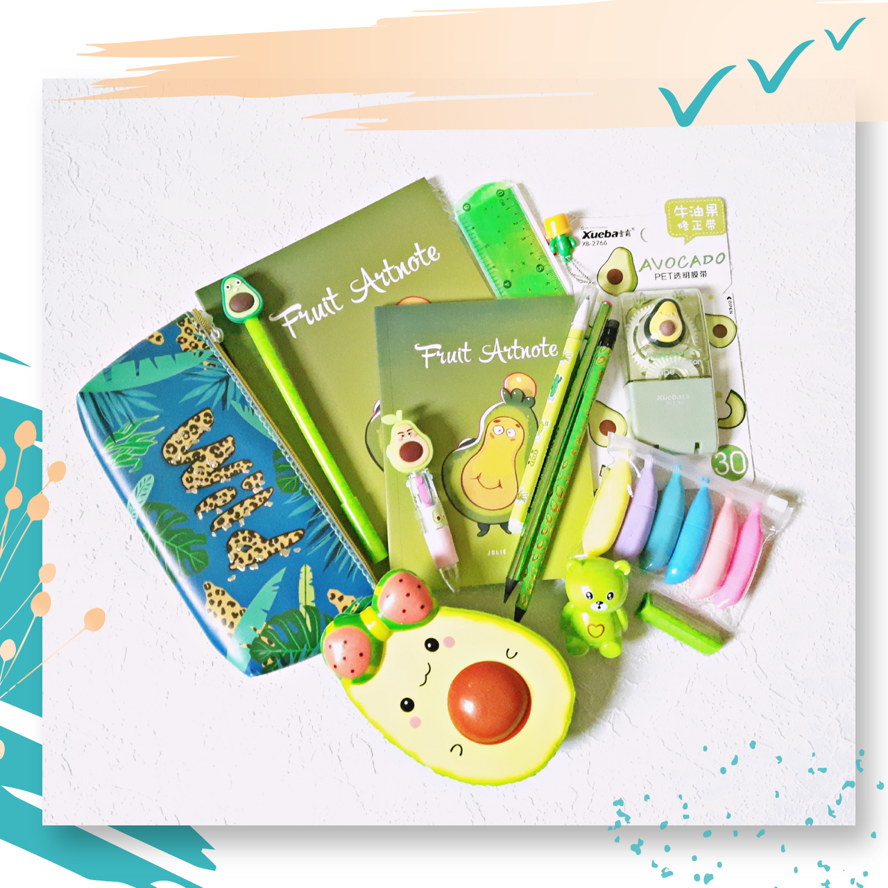 

Подарок для девочки Avocado Note арт.MF97