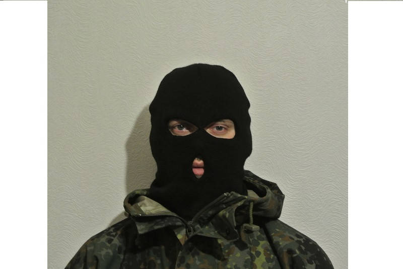 

Маска-Балаклава двойная вязанная оптом