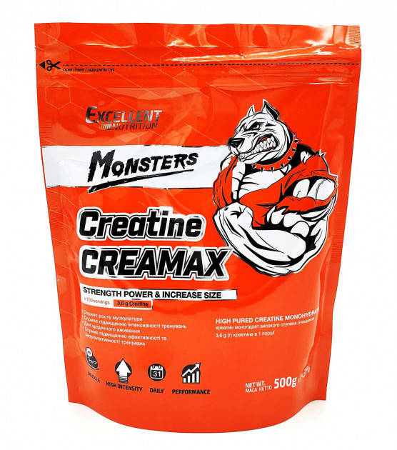 

Креатин моногидрат Monsters Creatine Creamax 500 g