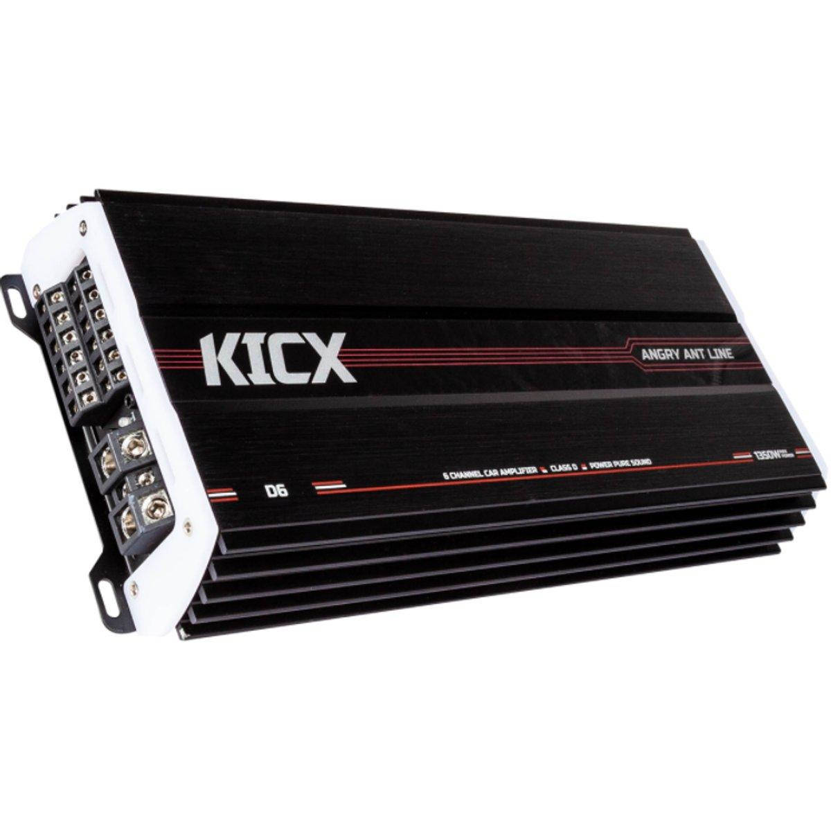 

6-канальный усилитель Kicx ANGRY ANT D6