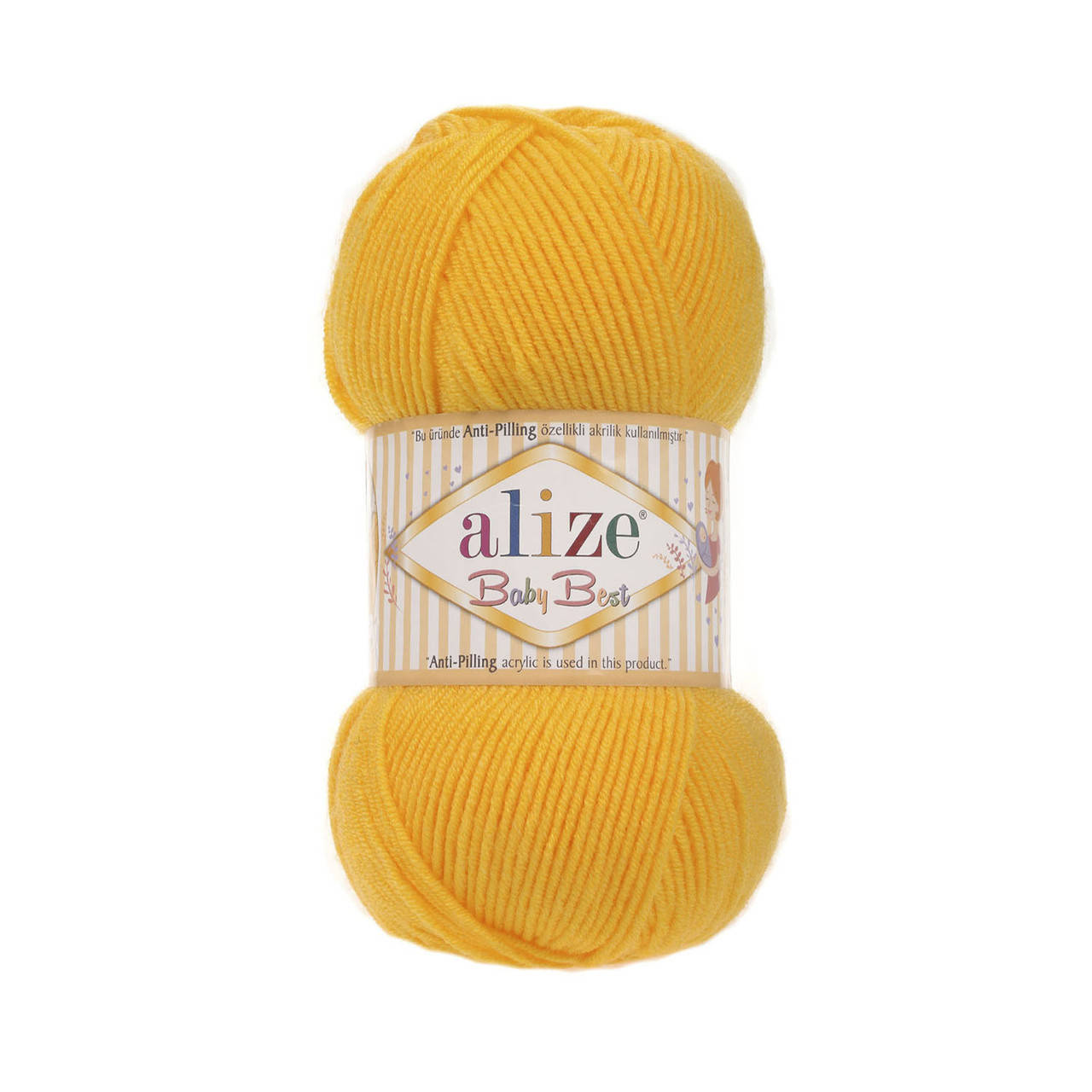 

Alize BABY BEST желтый № 216