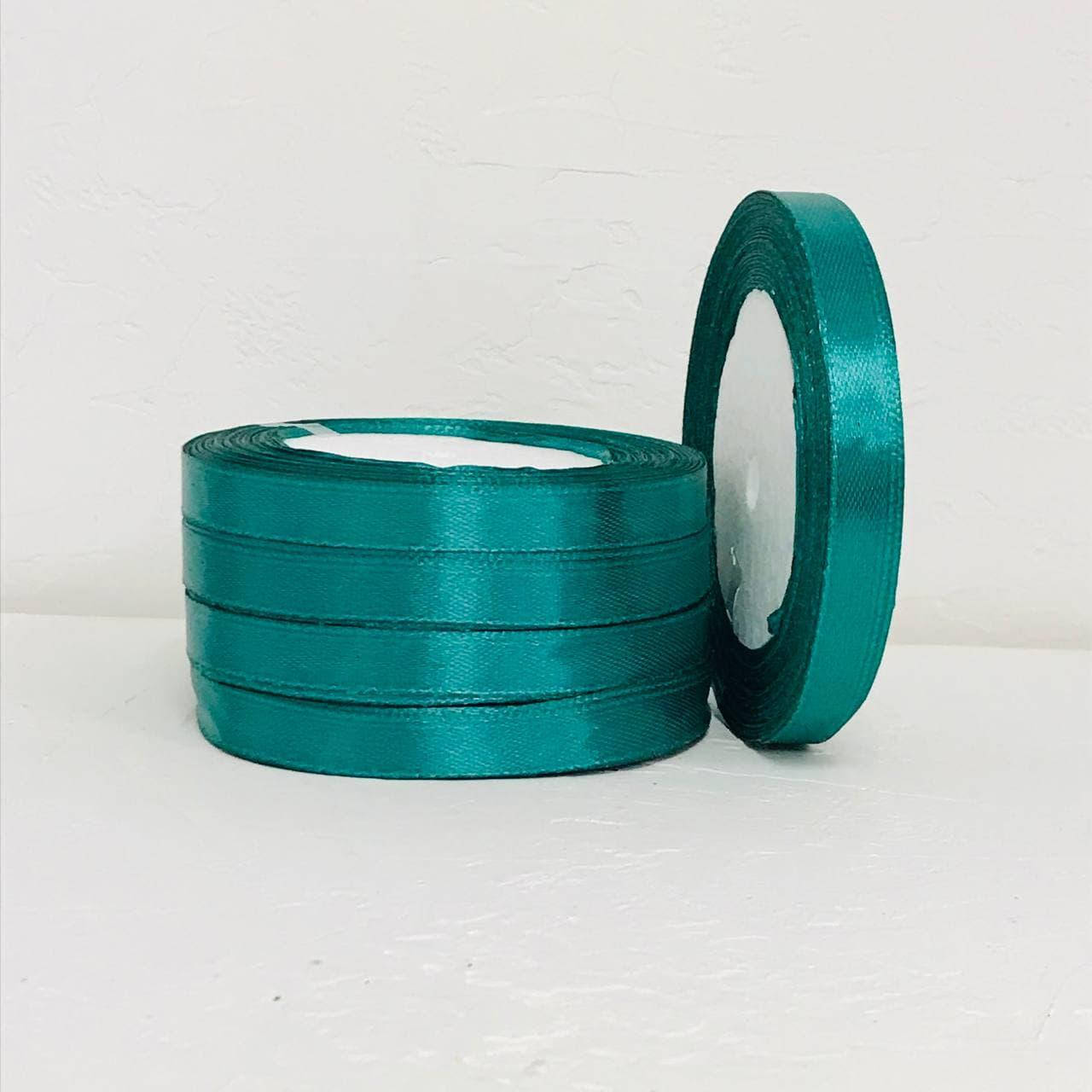 

Лента атласная 1 см "Бирюза"