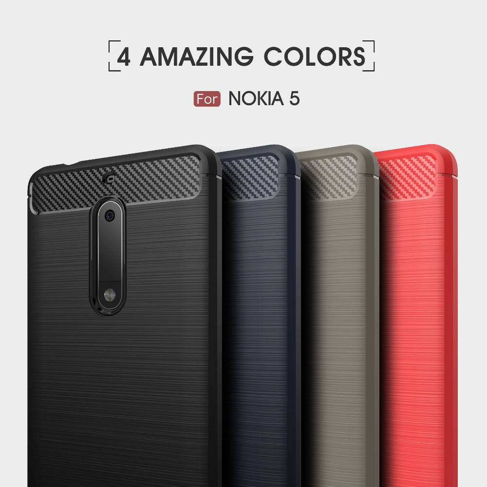 

TPU чехол накладка Urban для Nokia 5 (5 цветов), Разные цвета