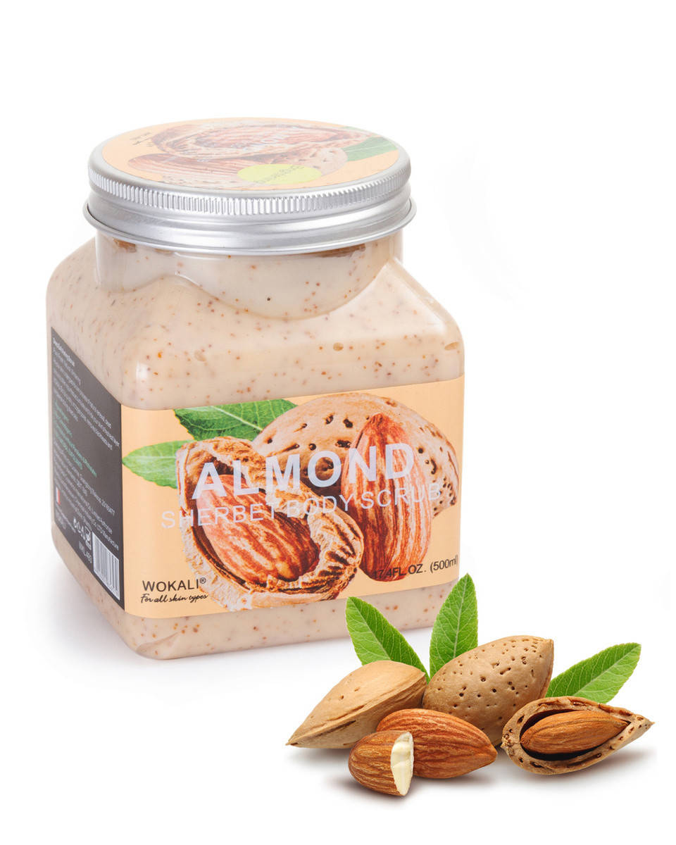 

Скраб для тела Wokali Almond Sherbet Body Scrub 350мл.