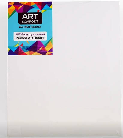 

10x15 ДВП грунтоване біле, 3мм, гладка фактура, акрил ART KOMPOZIT