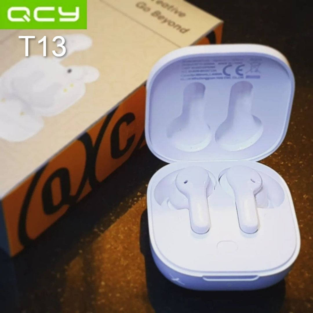 

Беспроводные наушники QCY T13 White TWS Bluetooth, Белый
