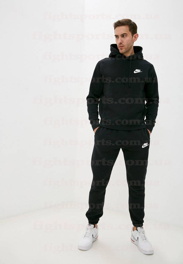 

Мужской Спортивный костюм найк черный NIKE XXXL