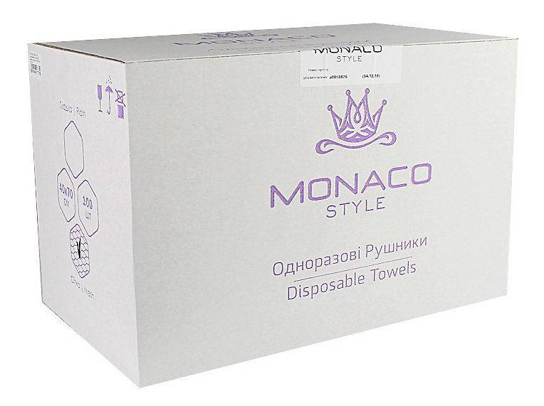 

Полотенце одноразовое. Спанлейс. 40см*70см. Сетка. 50г/м. 100 шт., Белый