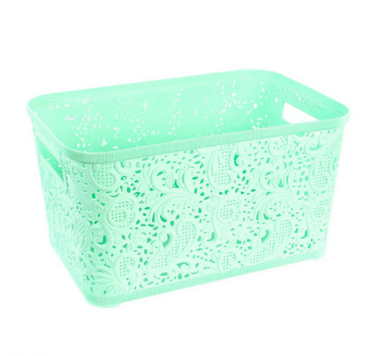 

Корзина ажурная с ручками "Амелия" 30*19 см, Разные цвета