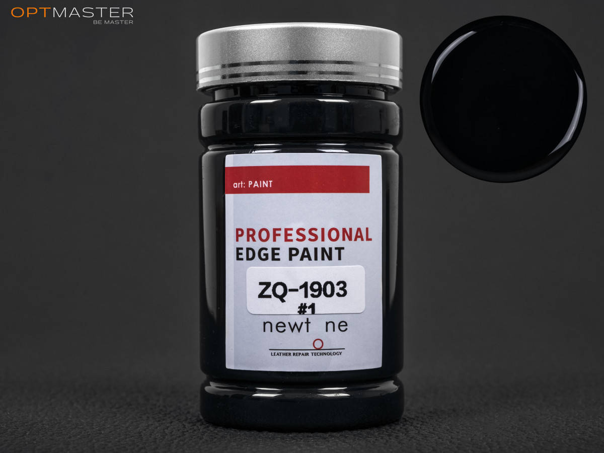 

Краска для торцов / урезов кожи матовая Newtone Edge Paint, цв. черный №1, 200 г