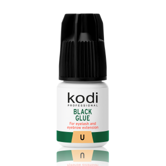 

Kodi Professional Black Glue U - черный клей для наращивания ресниц, 3 мл