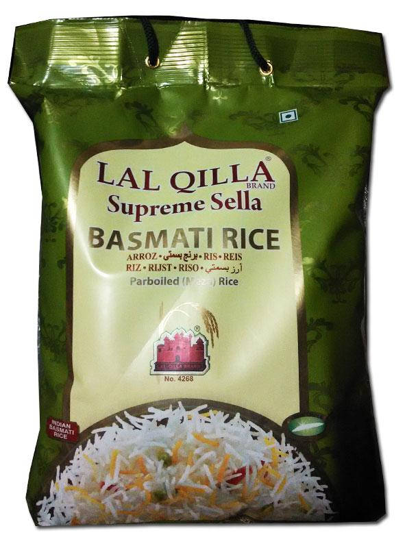 

Рис пропаренный Lal Qilla Supreme Sella basmati rice parboiled 5 кг