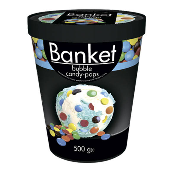 

Мороженое Banket Bubble candy pops
