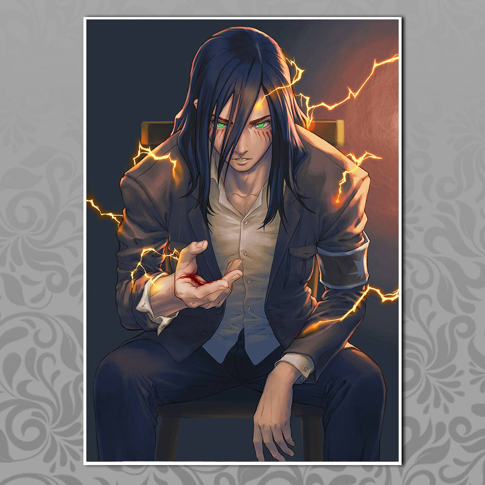 

Плакат Аниме Attack on Titan 019