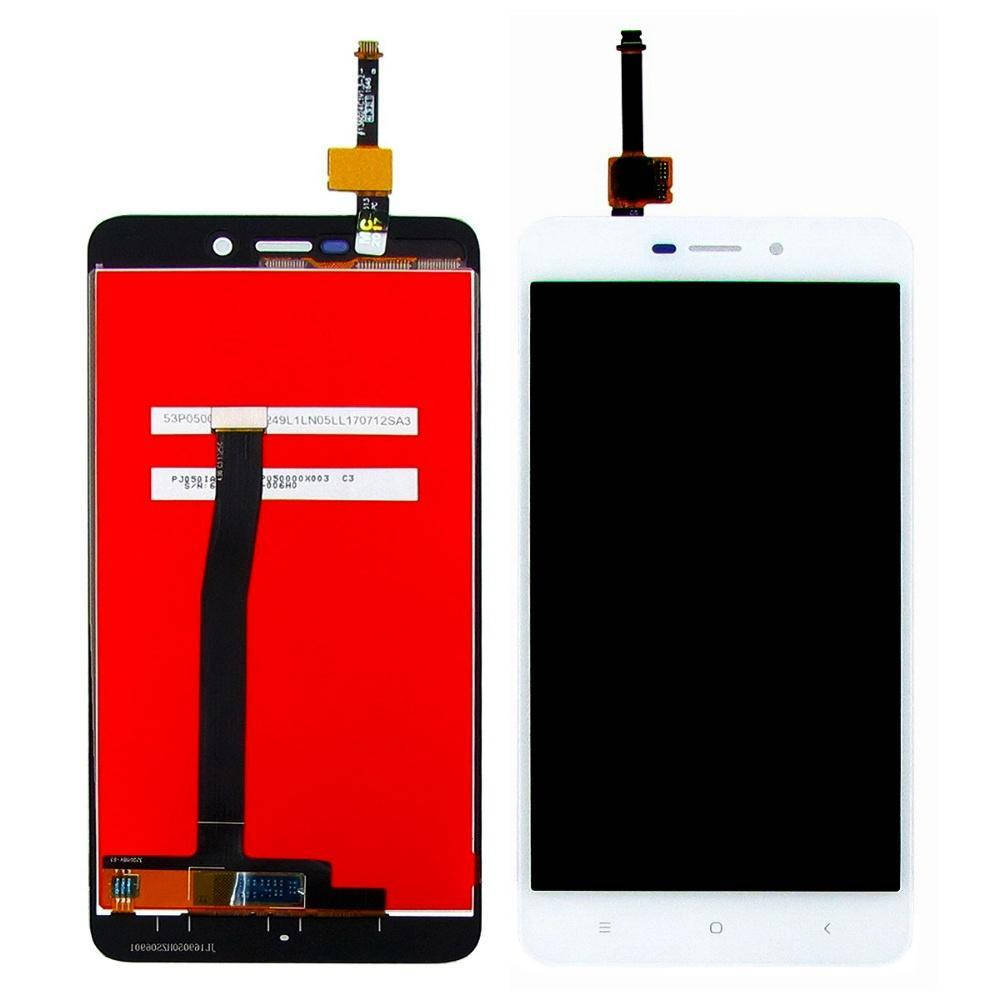 

Дисплей (lcd экран) для Xiaomi Redmi 4A с белым тачскрином, Белый