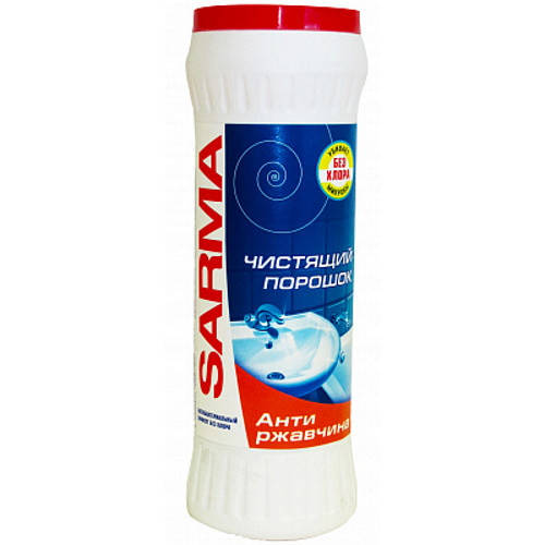 

Чистящий порошок SARMA Антиржавчина, 400 г.