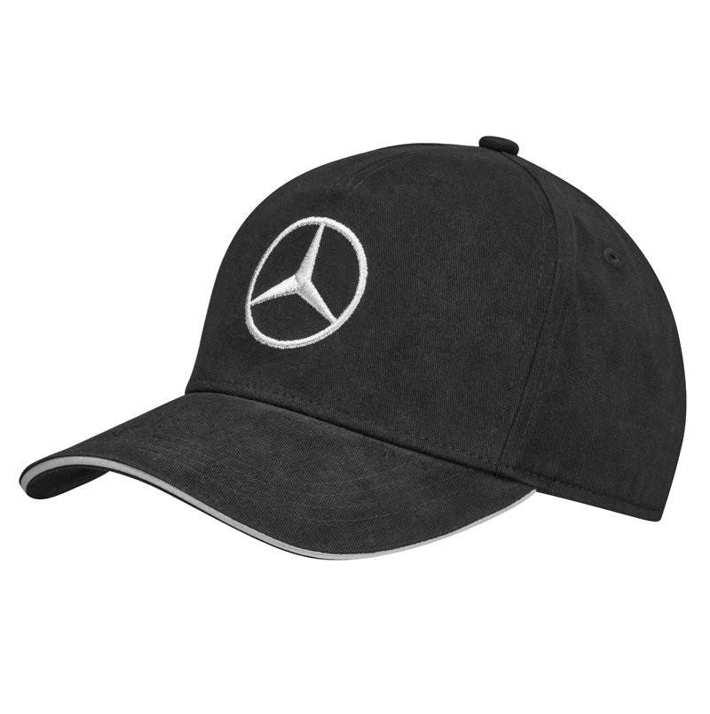 

Бейсболка Mercedes Baseball Cap, Prime Logo, Black, артикул B66954531, Черный